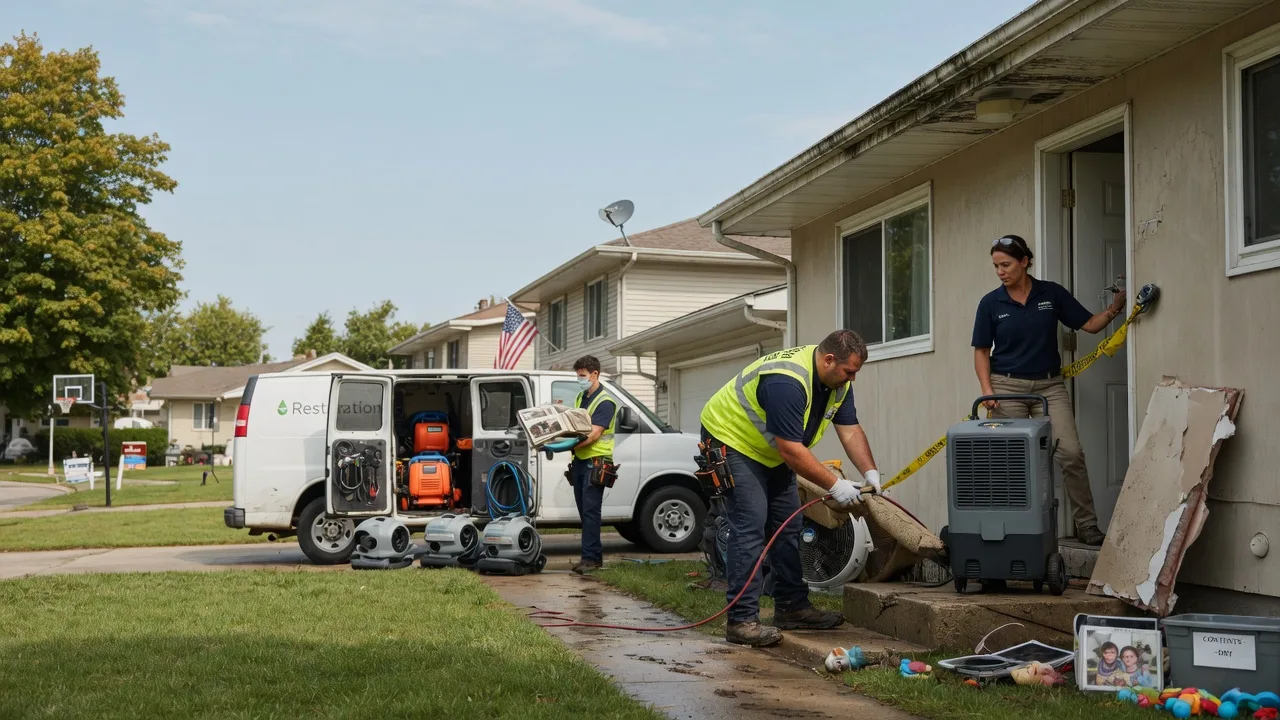 Water Damage Restoration in Thorndale, PA near me